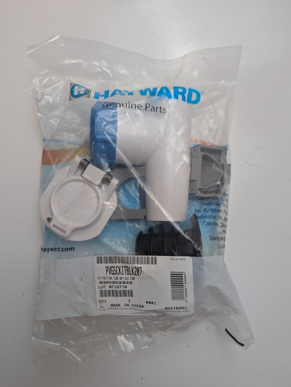 Genuine Hayward Parts Kit Suction Vacuum Cleaner PVGSCKITBLK207 VacLock Included